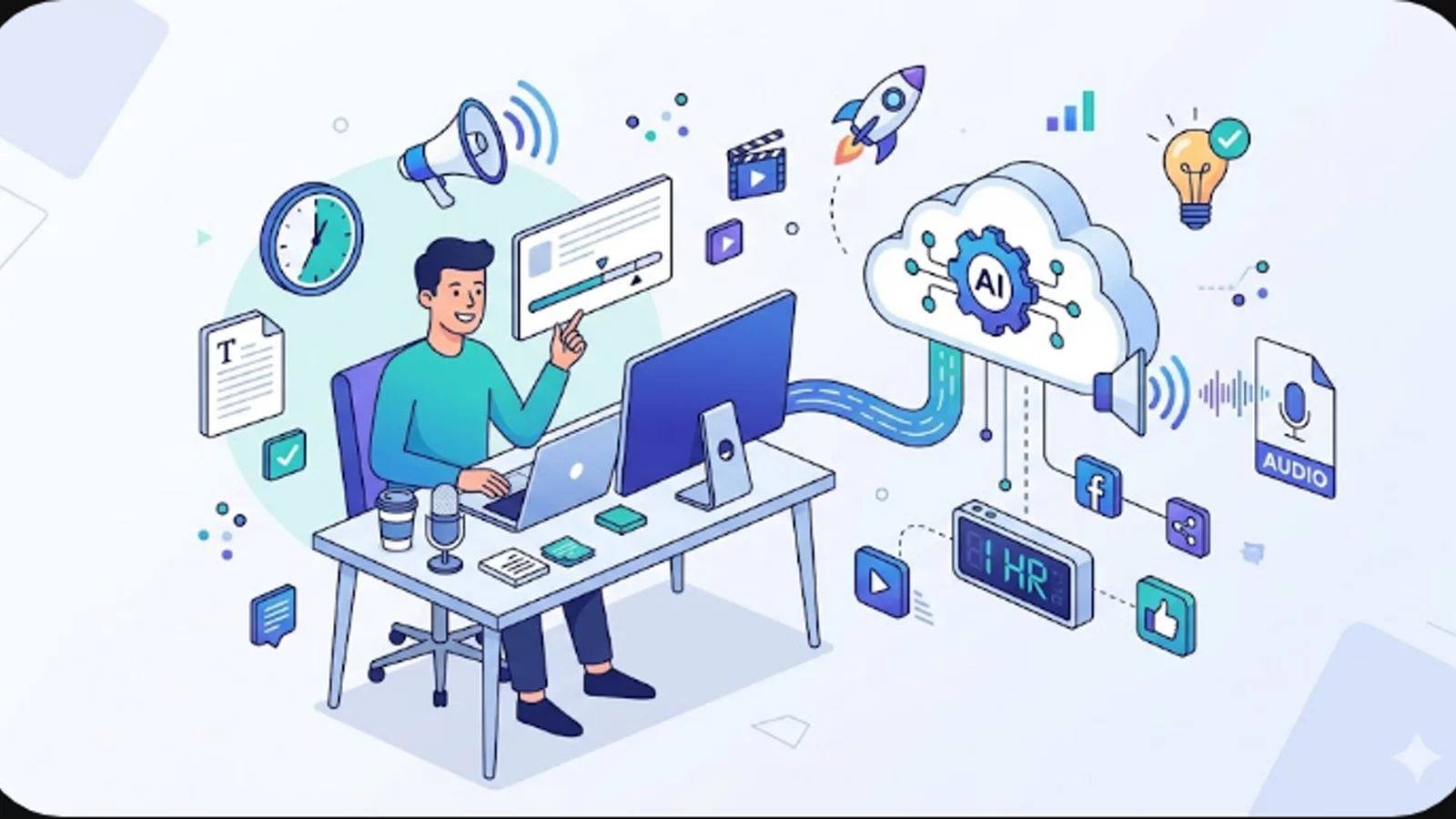 ElevenLabs: озвучка контента без студии за 1 час